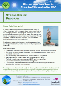 Stress Relief Program